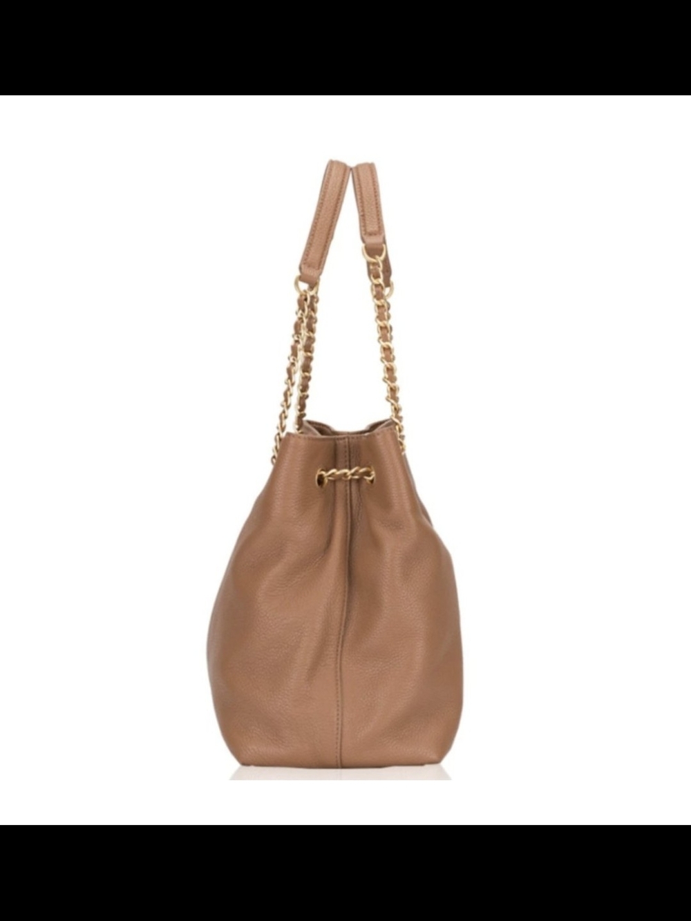 Tory Burch Britten Triple Compartment Tote in Bark Women's Shoulder Bag - Picture 5 of 8